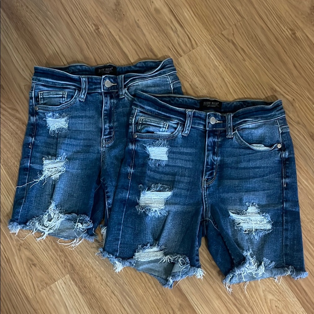 2 Pairs of Judy Blue Jean Shorts sz. S
